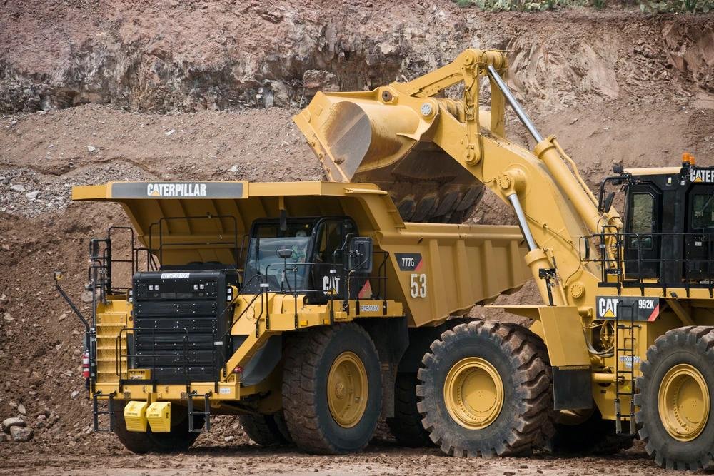 Heavy Construction Equipment caterpillar cat minestar