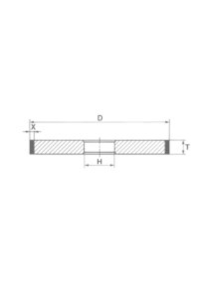 D1A1 D:500 D:30 X:5 H:203.2H7 D126 C75 BG-R Bakelite body